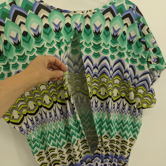 La Blanca Hike in Hawaii Swim Colorful Cover Up - Picture 7 of 11